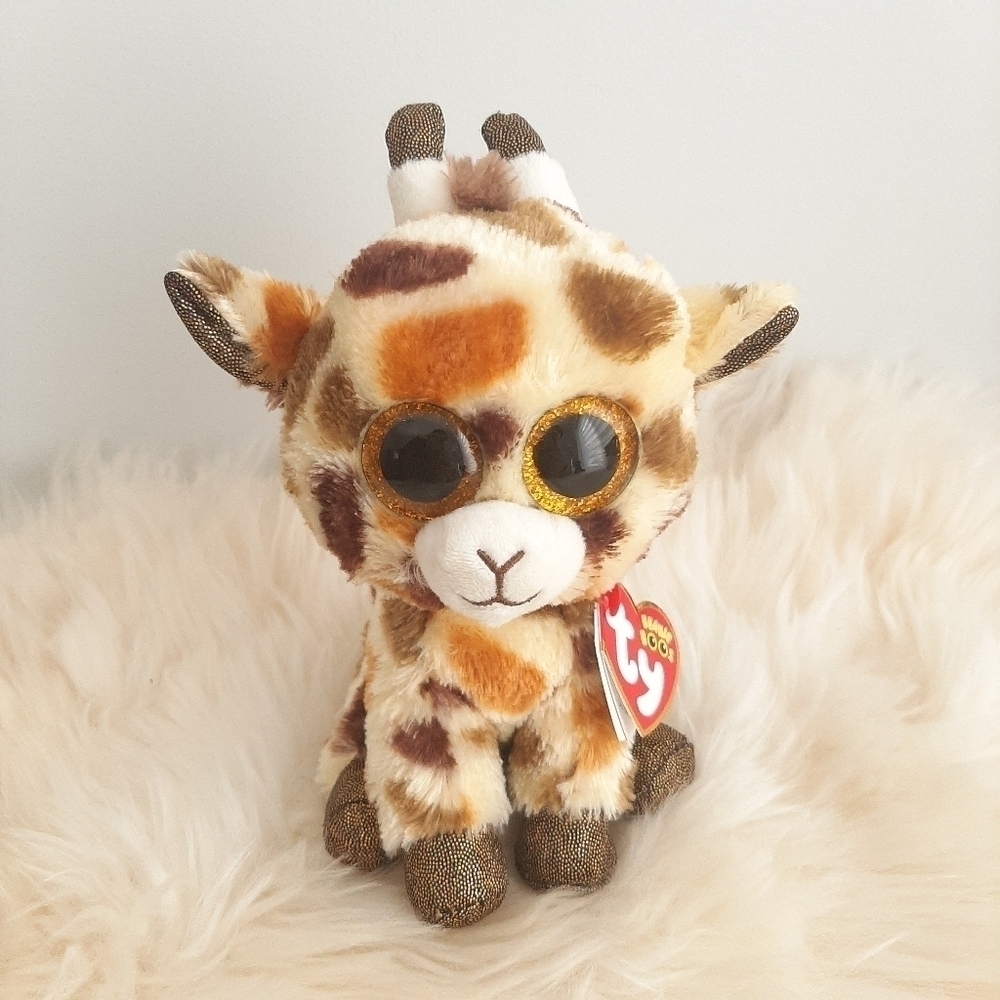 Ty Beanie Boos Stilts the Giraffe 6"